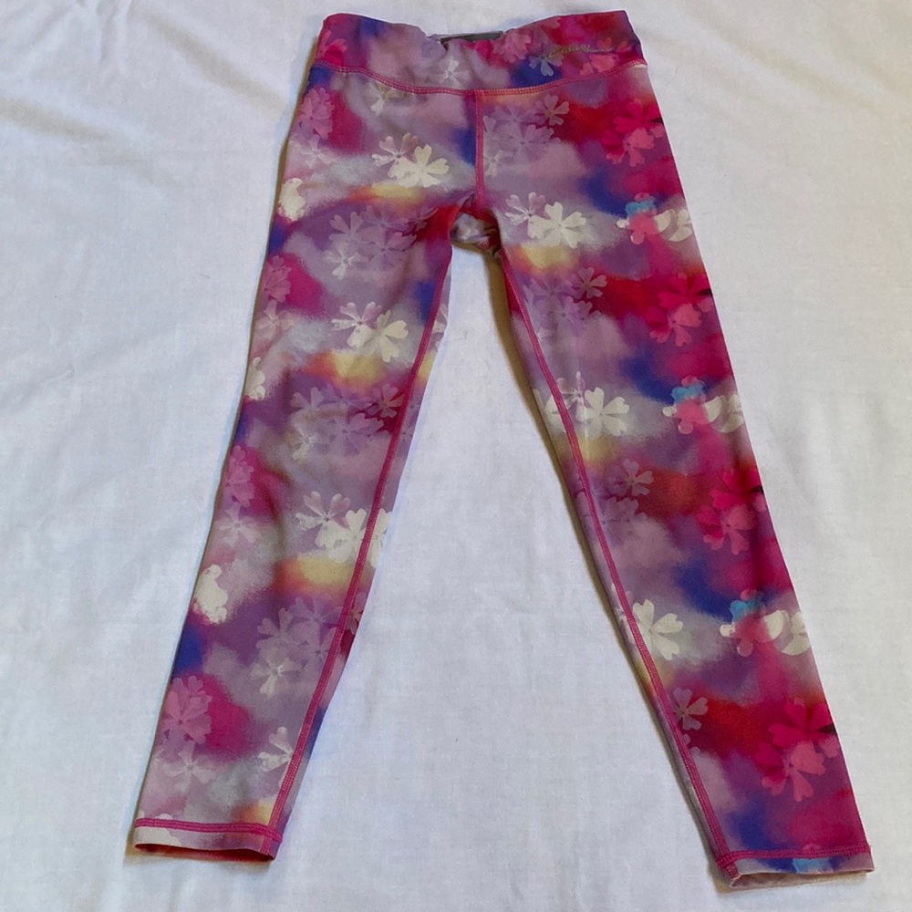 Eddie Bauer floral kids leggings